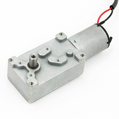 Micro engrenage à vis sans fin électrique à courant continu 12v anti-gouttes moteur à engrenage à brosse à bas régime avec réducteur de boîte de vitesses