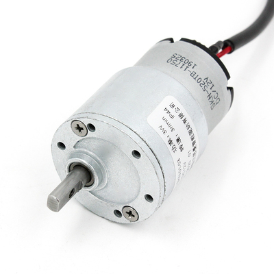Moteur à engrenages cc brossé IP43 12 v/24 v micro petit moteur cc moteur à engrenages à faible régime